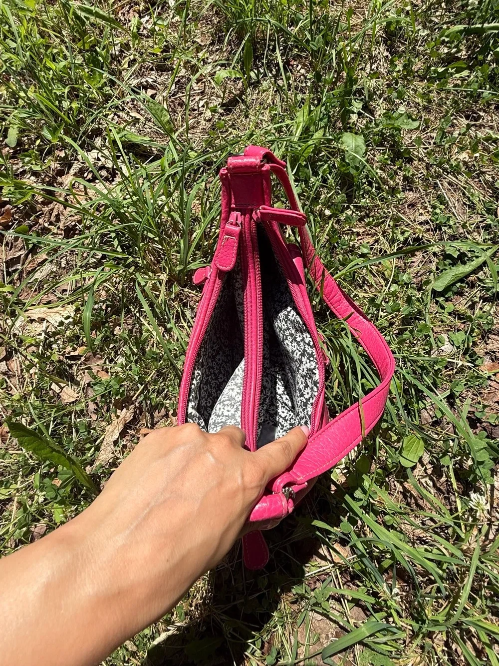 Pink Coach Soho Hampton Style Shoulder Bag Y2K Baguette Barbiecore Purse